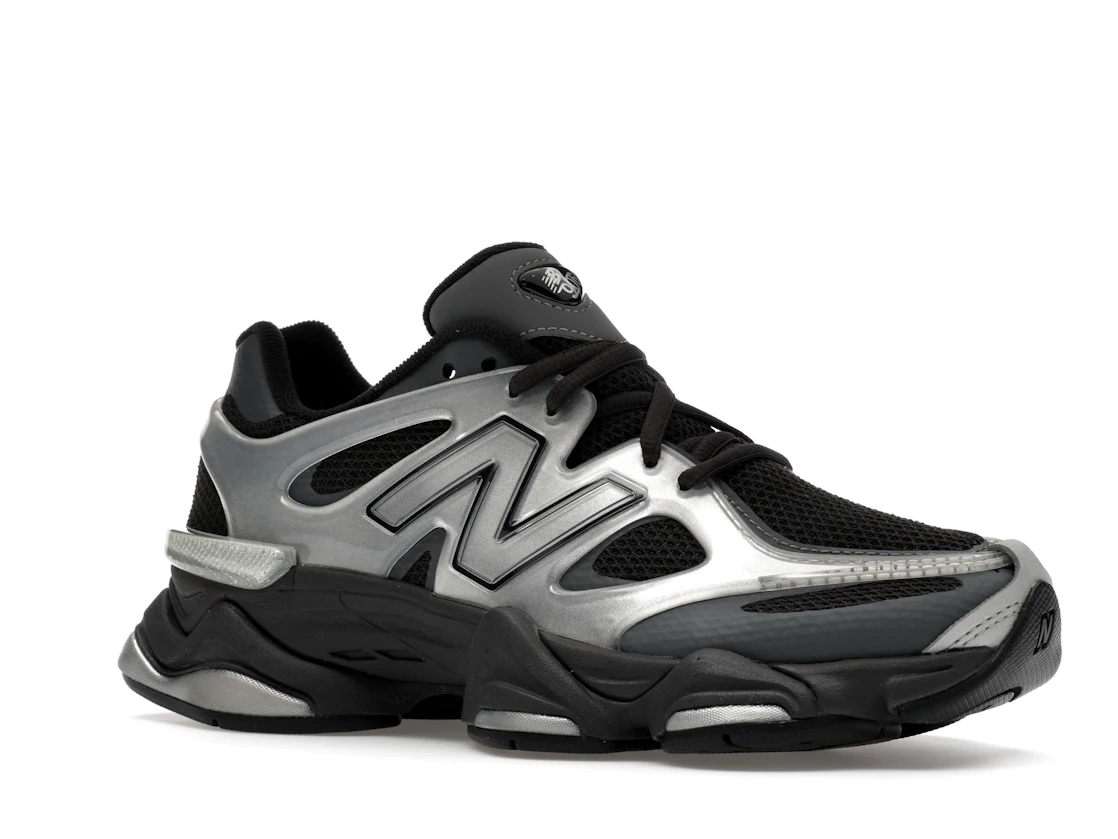 New Balance 9060 X Silver Metallic Black Cement