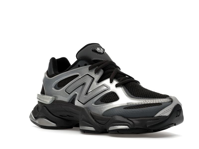 New Balance 9060 X Silver Metallic Black Cement