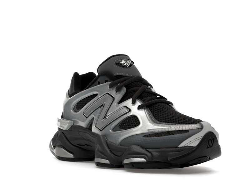 New Balance 9060 X Silver Metallic Black Cement