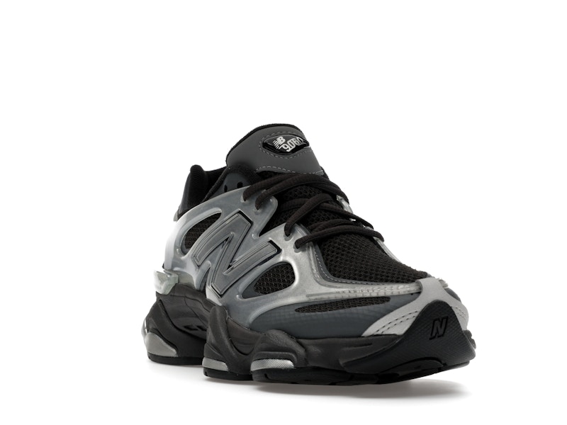 New Balance 9060 X Silver Metallic Black Cement