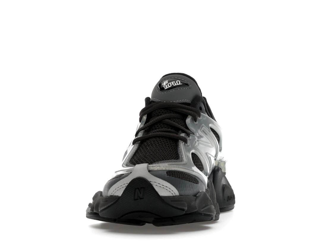 New Balance 9060 X Silver Metallic Black Cement