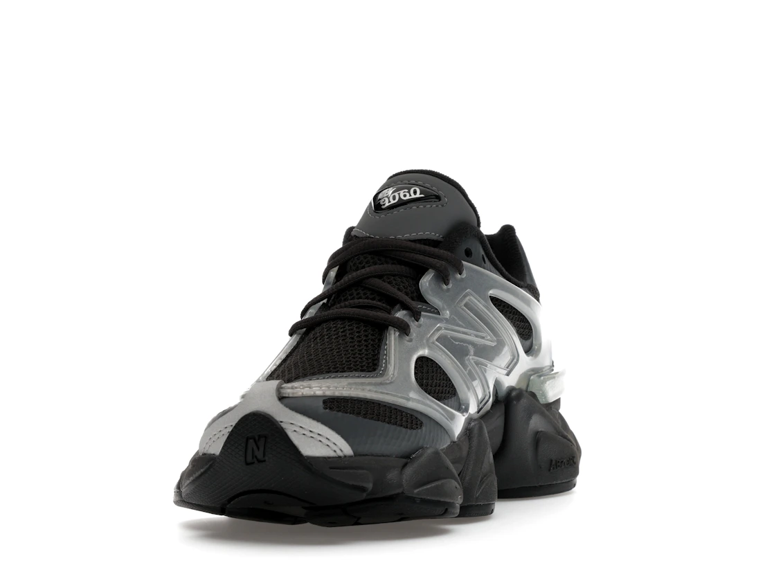 New Balance 9060 X Silver Metallic Black Cement