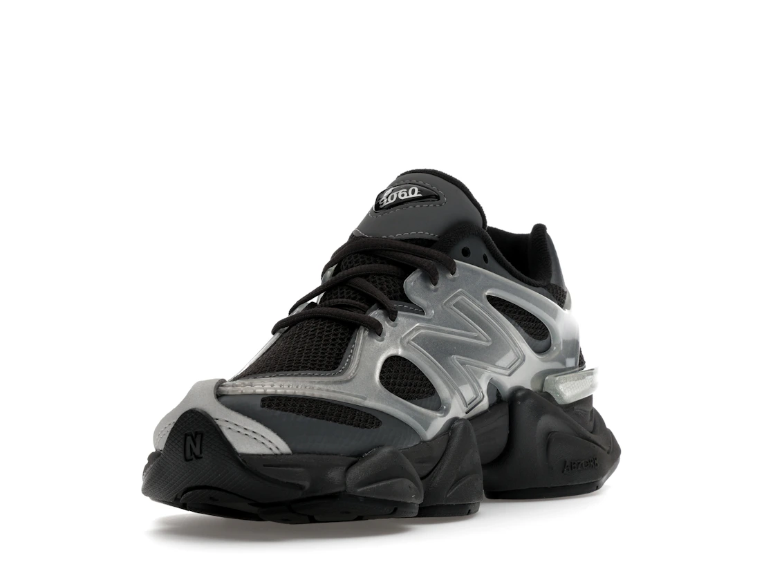 New Balance 9060 X Silver Metallic Black Cement