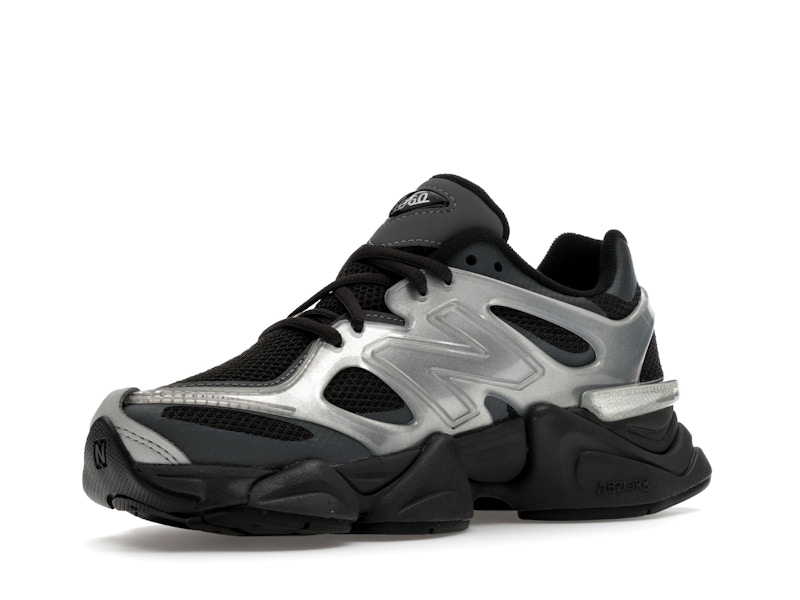 New Balance 9060 X Silver Metallic Black Cement