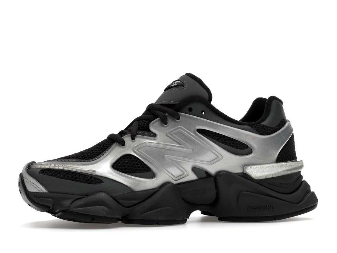 New Balance 9060 X Silver Metallic Black Cement