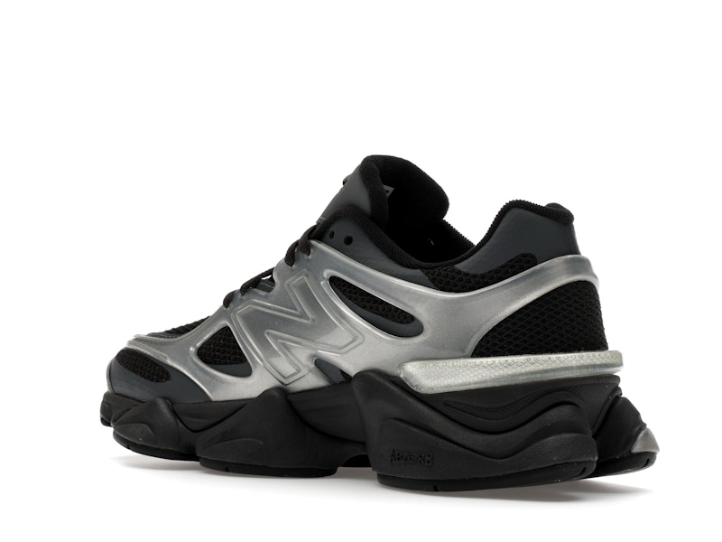 New Balance 9060 X Silver Metallic Black Cement