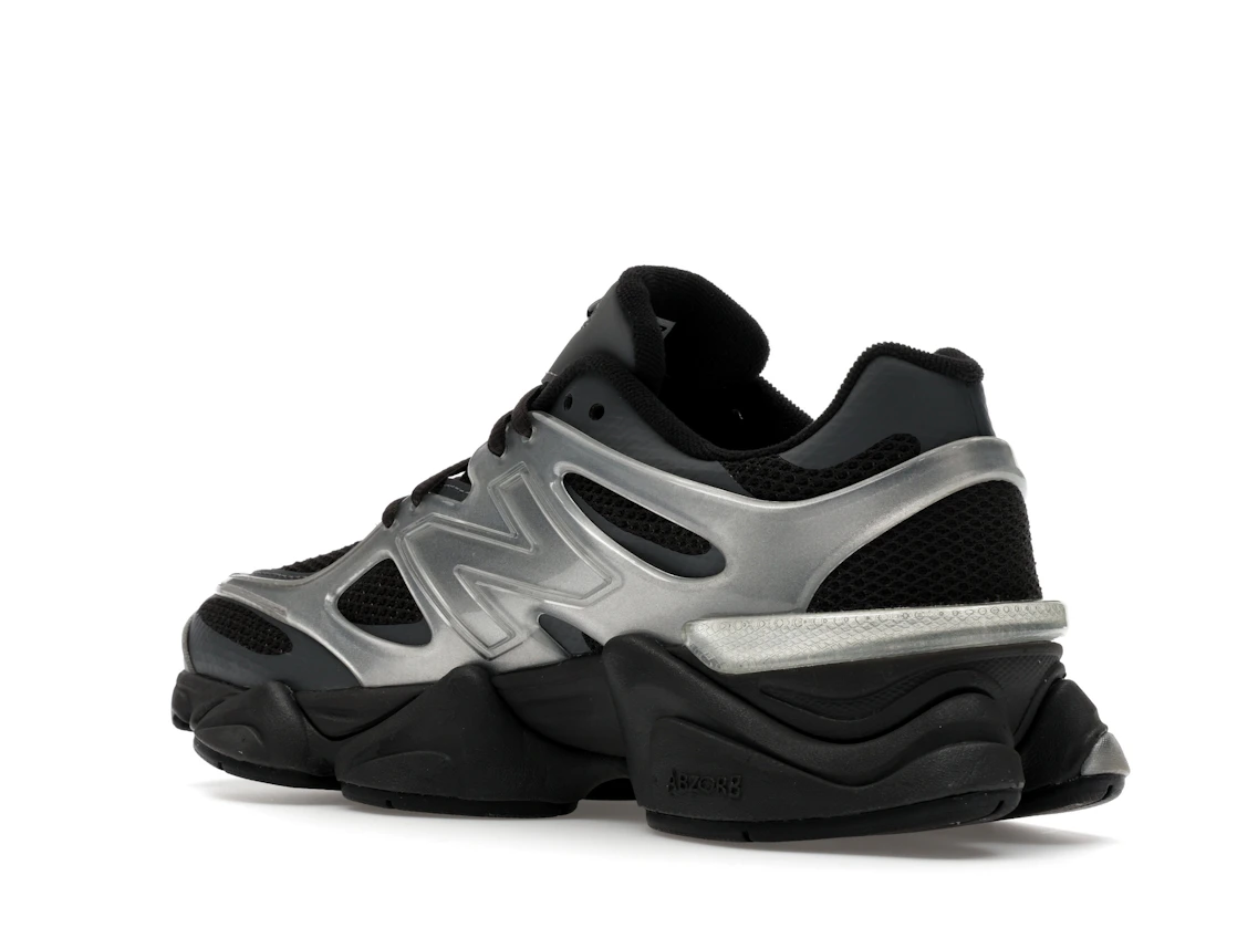 New Balance 9060 X Silver Metallic Black Cement