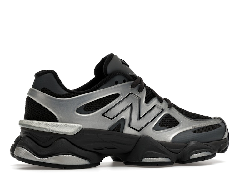 New Balance 9060 X Silver Metallic Black Cement