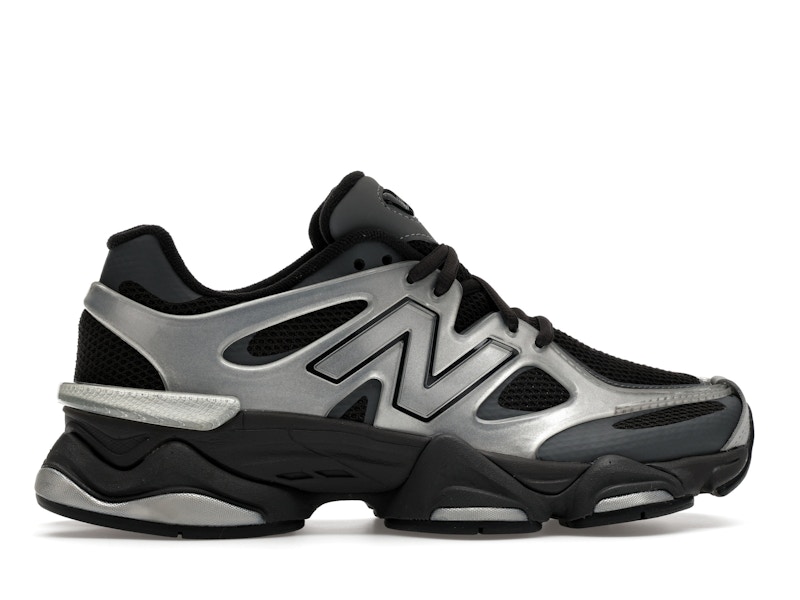 New Balance 9060 X Silver Metallic Black Cement