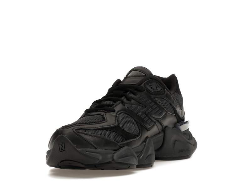 New Balance 9060 Triple Black Leather