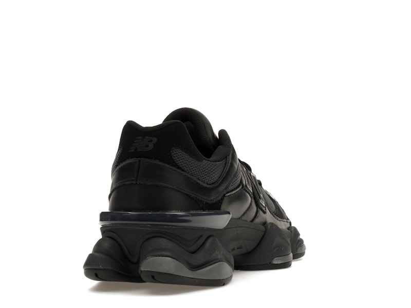 New Balance 9060 Triple Black Leather