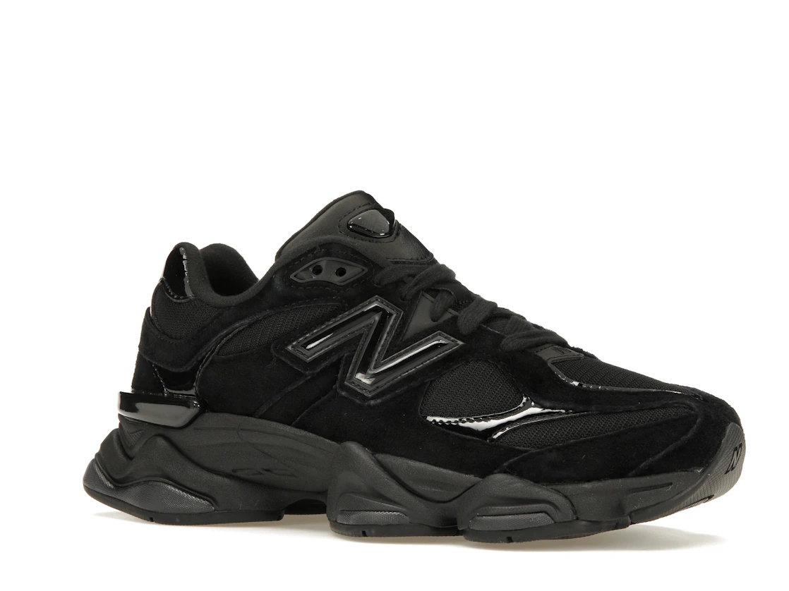 New Balance 9060 Triple Black Patent