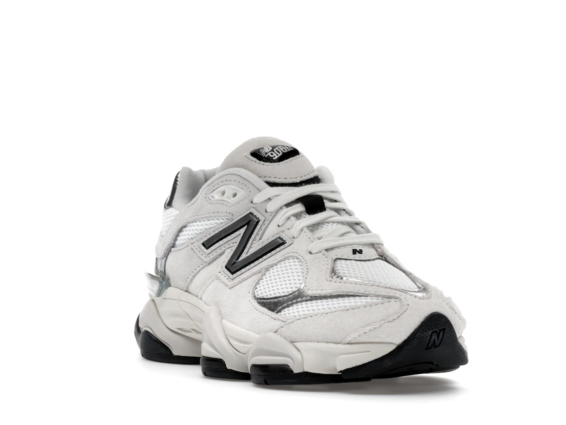 New Balance 9060 White Black Metallic Silver