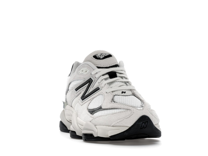 New Balance 9060 White Black Metallic Silver