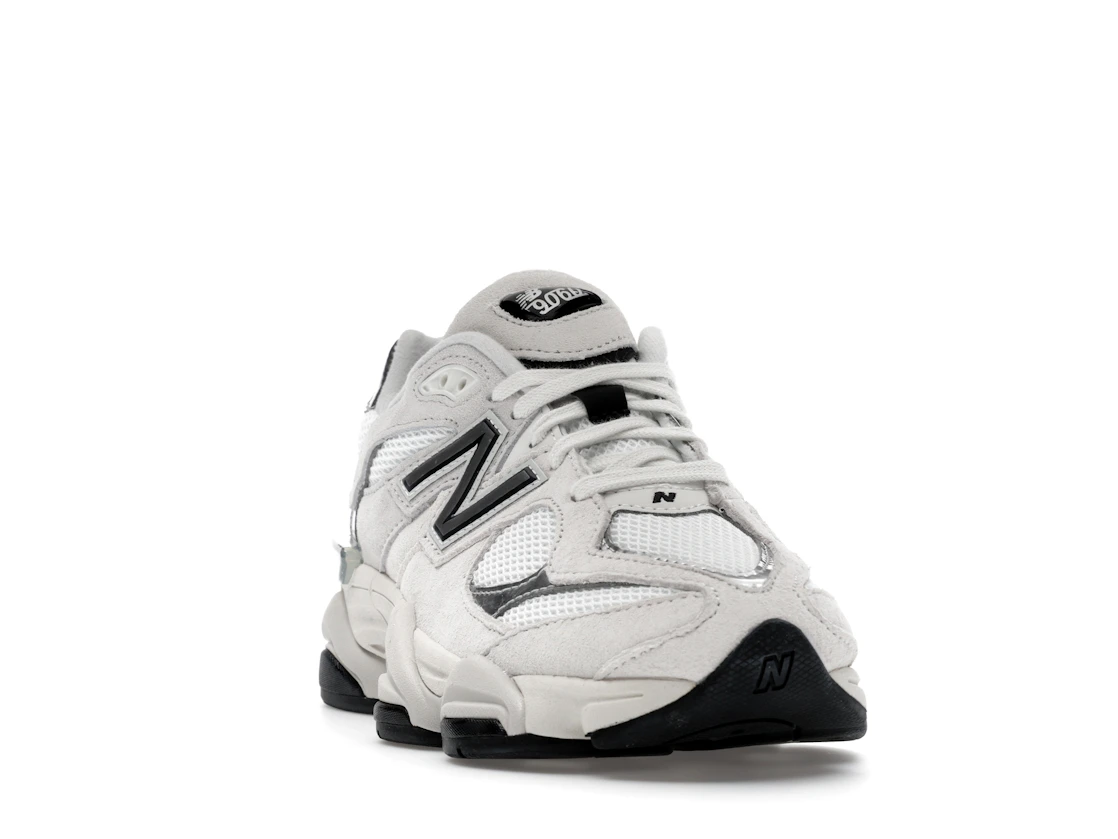 New Balance 9060 White Black Metallic Silver
