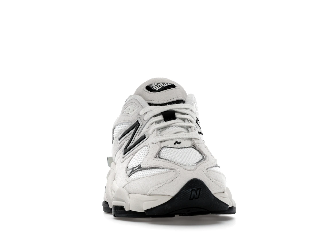 New Balance 9060 White Black Metallic Silver