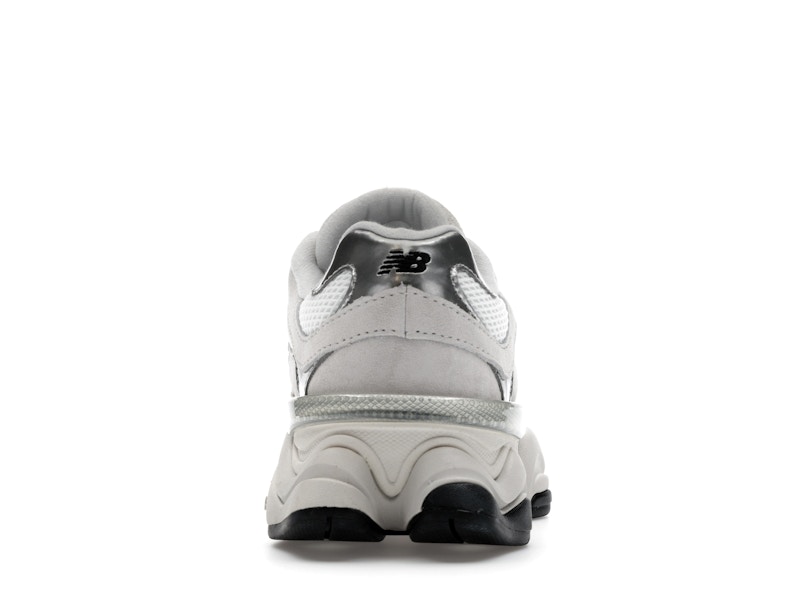 New Balance 9060 White Black Metallic Silver
