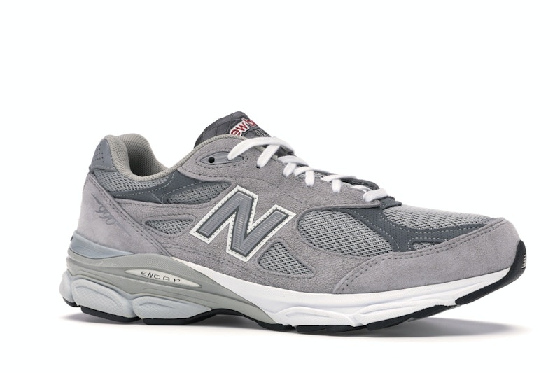 New Balance Mens 990v3 Shoes Grey