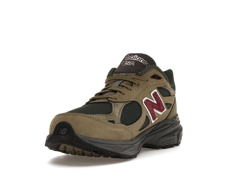 New Balance 990v3 MiUSA Teddy Santis Green Purple