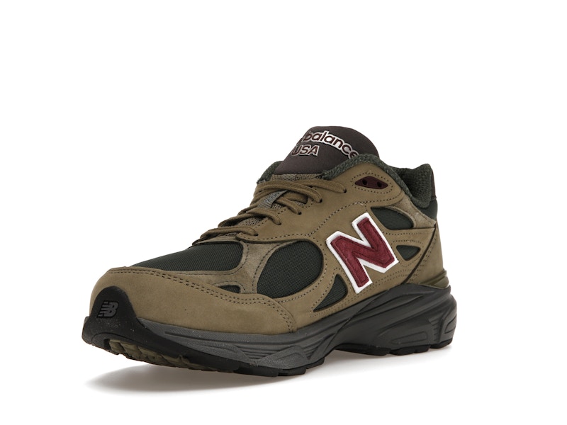 New Balance 990v3 MiUSA Teddy Santis Green Purple