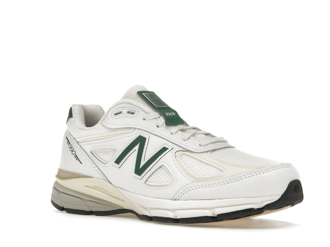 New Balance 990v4 MiUSA White Green