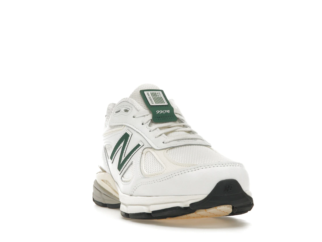 New Balance 990v4 MiUSA White Green
