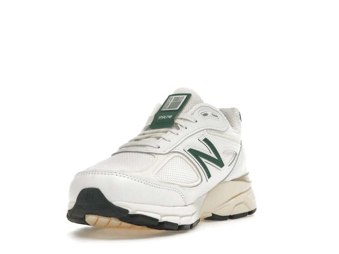 New Balance 990v4 MiUSA White Green