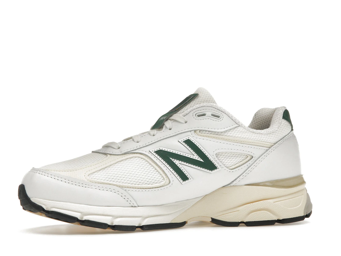 New Balance 990v4 MiUSA White Green