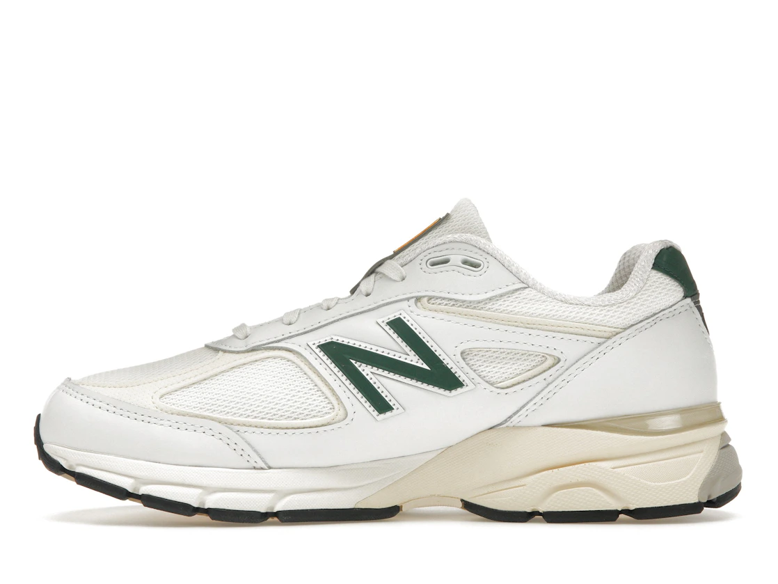 New Balance 990v4 MiUSA White Green