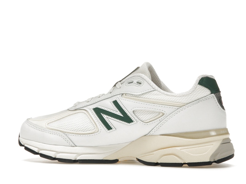 New Balance 990v4 MiUSA White Green