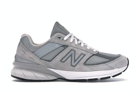 New Balance 990v5 Grey Men's Trainers M990GL5 GB