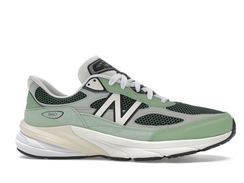 New Balance 990v6 MiUSA Avocado Natural Mint