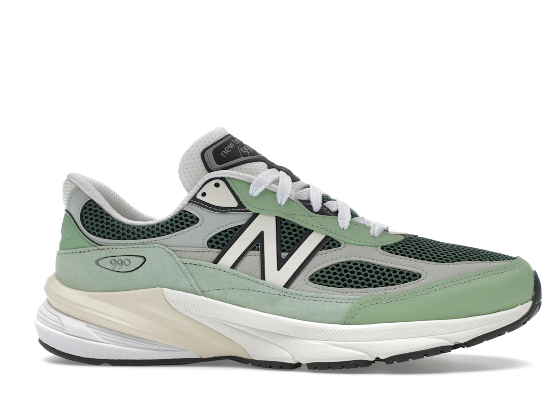 New Balance 990v6 MiUSA Avocado Natural Mint