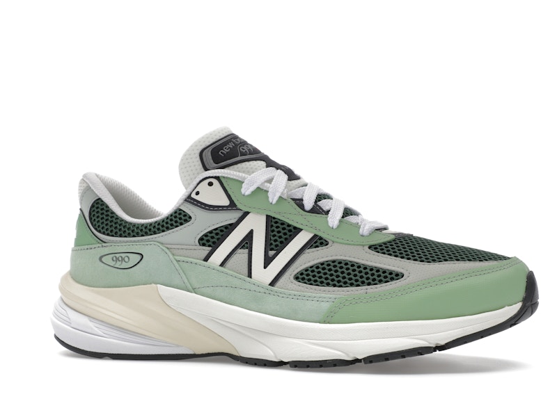 New Balance 990v6 MiUSA Avocado Natural Mint