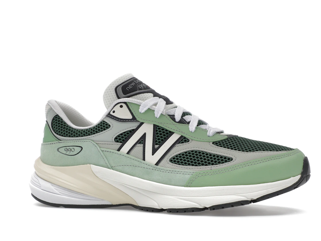 New Balance 990v6 MiUSA Avocado Natural Mint