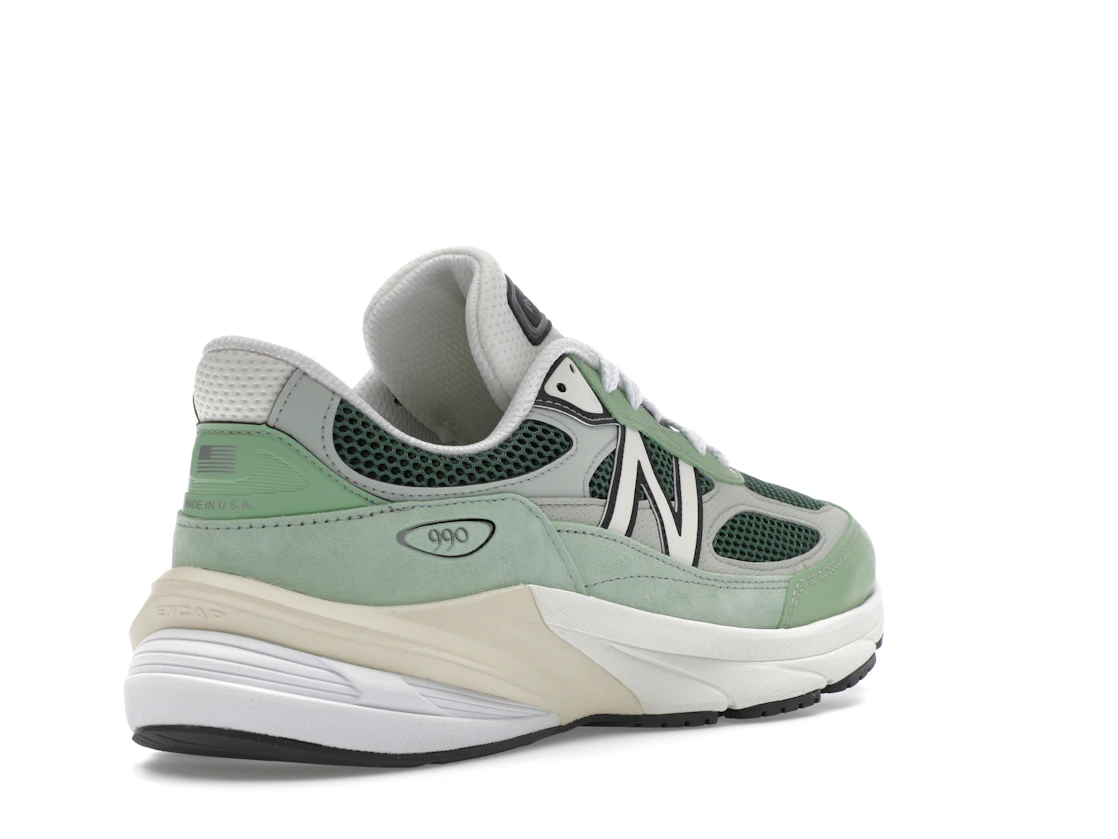 New Balance 990v6 MiUSA Avocado Natural Mint