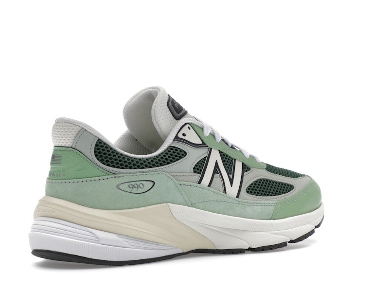New Balance 990v6 MiUSA Avocado Natural Mint