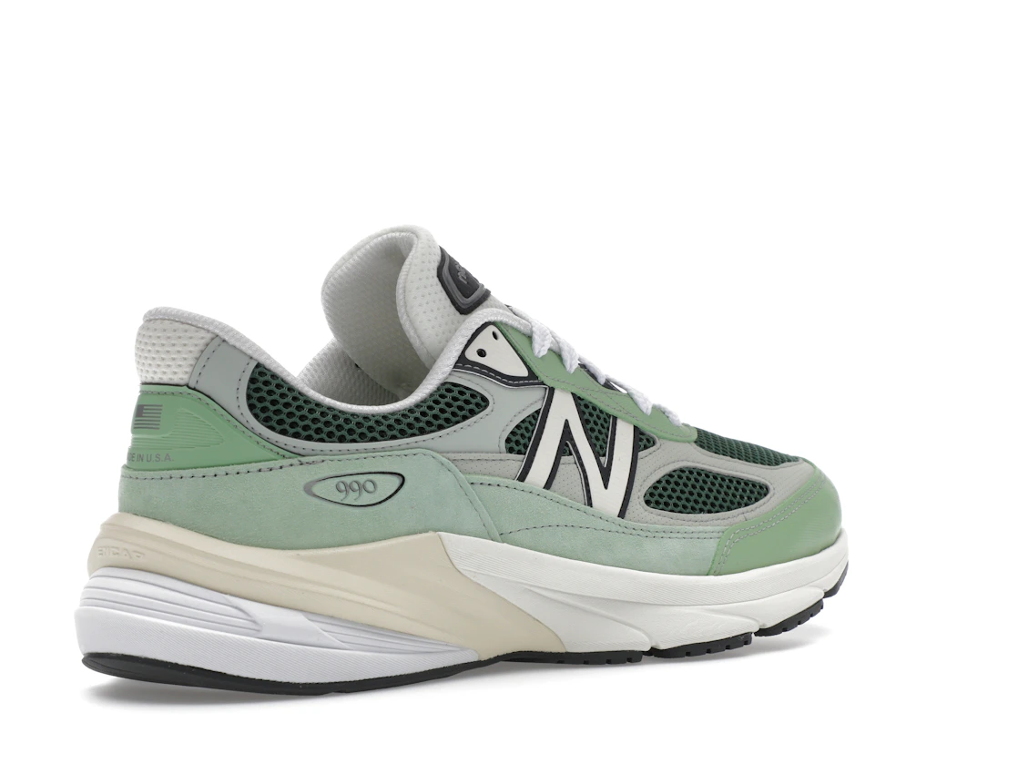 New Balance 990v6 MiUSA Avocado Natural Mint