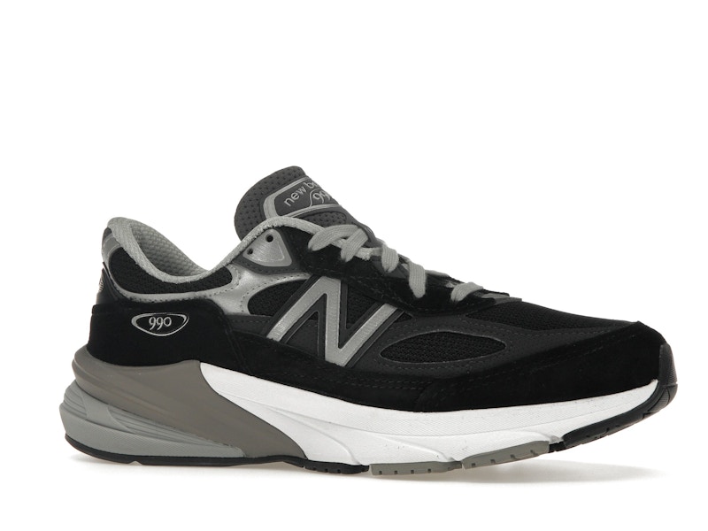New Balance 990v6 MiUSA Black Grey White (Women's)