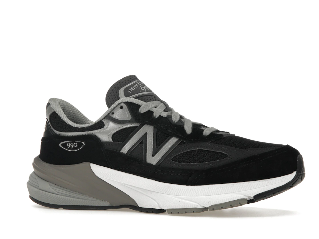 New Balance 990v6 MiUSA Black Grey White (Women's)