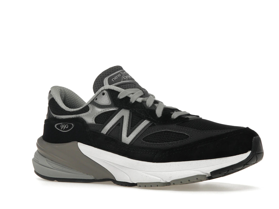 New Balance 990v6 MiUSA Black Grey White (Women's)
