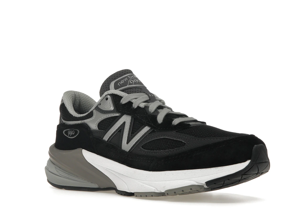 New Balance 990v6 MiUSA Black Grey White (Women's)