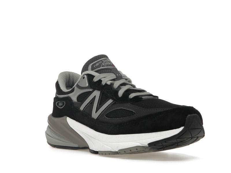 New Balance 990v6 MiUSA Black Grey White (Women's)