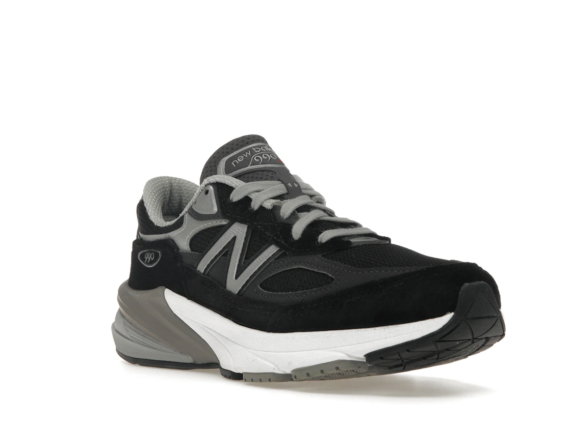 New Balance 990v6 MiUSA Black Grey White (Women's)