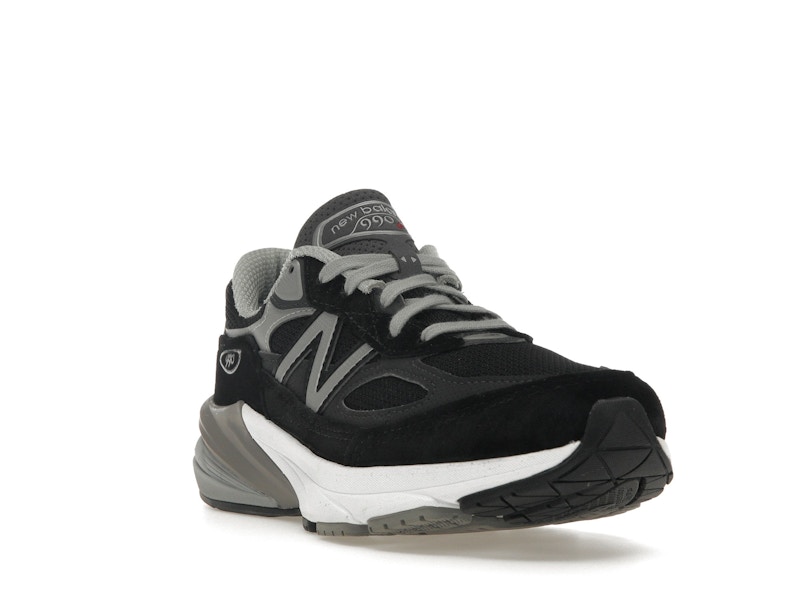 New Balance 990v6 MiUSA Black Grey White (Women's)