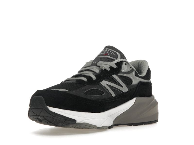 New Balance 990v6 MiUSA Black Grey White (Women's)