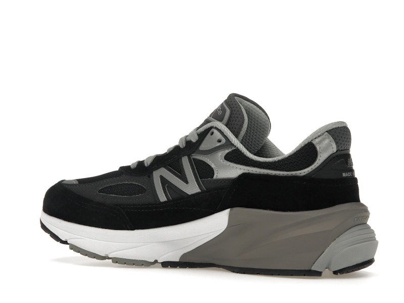 New Balance 990v6 MiUSA Black Grey White (Women's)