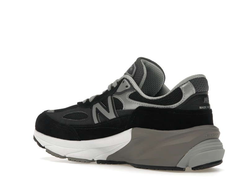 New Balance 990v6 MiUSA Black Grey White (Women's)