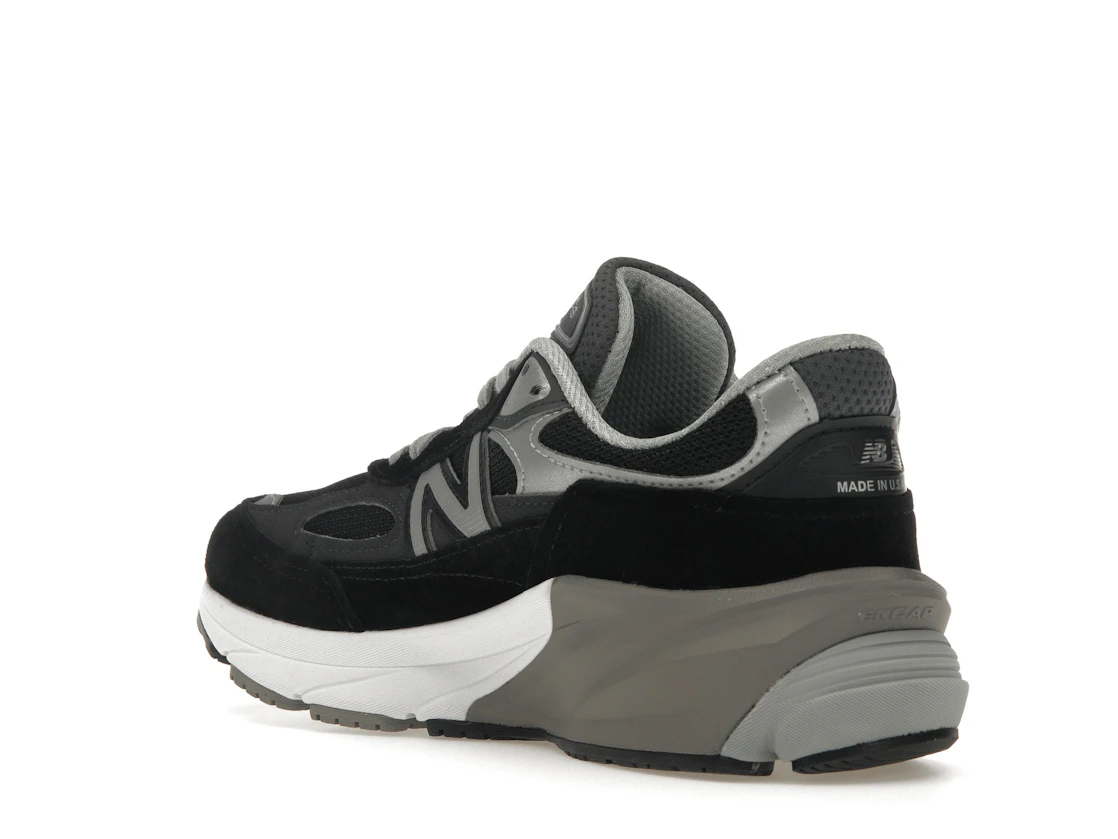 New Balance 990v6 MiUSA Black Grey White (Women's)