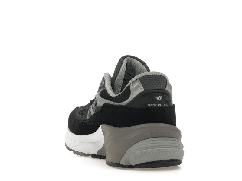 New Balance 990v6 MiUSA Black Grey White (Women's)